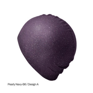 Pearly Navy Recycled silicone swimming cap